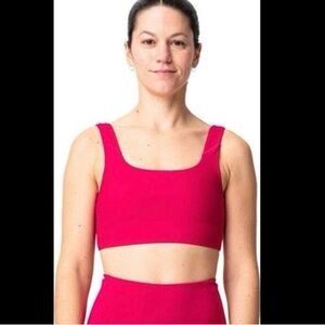 🔥🆕🔥 Alder Apparel Surf's Up Bikini Top - Cherry Red - Size 2X - Sustainable
